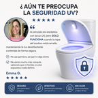 Lámpara UV Desinfectante para Inodoro – Autolimpiante y Luz Nocturna