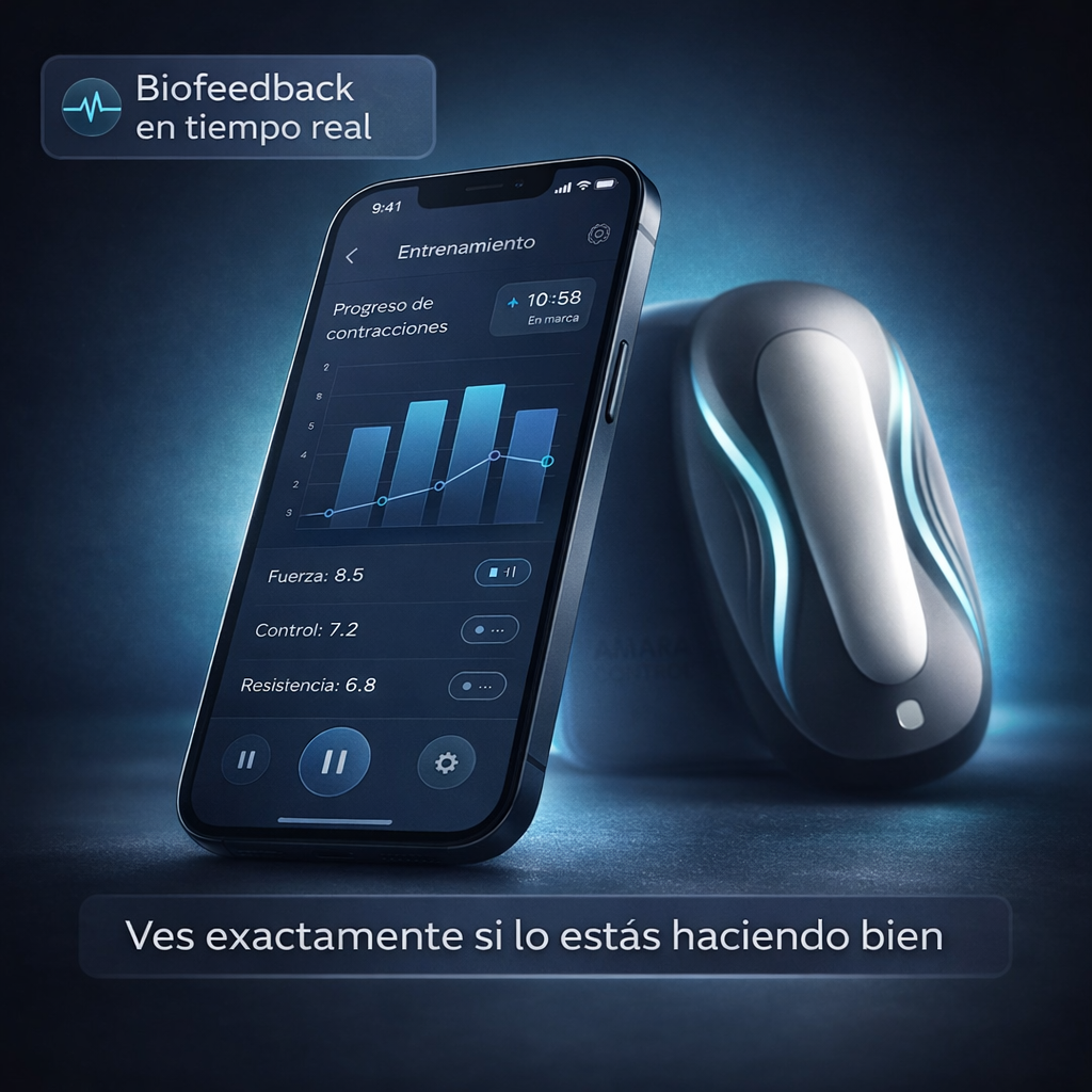 AMARA Control — Entrenador de suelo pélvico